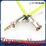 Wholesales Hot Sale 3.5mm Male to Female Audio Cable Extension Splitter thumbnail-1