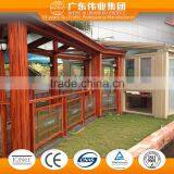 6005 T3-T8 0.8-1.4mm Aluminum Extruded for Bow Windows With Eletrophoresis Finish