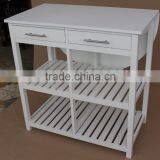 White Foldable Kitchen Table thumbnail-2