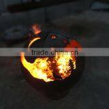 Outdoor Large Orb Firepit With High Temrature Painted