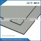 gray silver alumimum composite panels