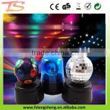 Small locker disco ball led spinning disco lights mirror ball