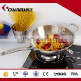 Excellent Houseware Wok Non-stick Tri-ply Stainless Steel Wok thumbnail-5