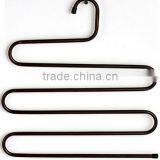 S-type Metal Pants Hangers,Closet Storage for Jeans Trousers Space Saver Storage Rack Quality Choice thumbnail-5