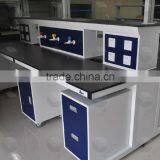China Steel Wood School Chemistry Laboratory Work Table thumbnail-2