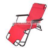 Folding Lounge With Foot Rest and Pillow thumbnail-2