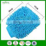 Microfiber Car Wash Mitt Chenille Glove Wash Car thumbnail-3