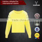 2015 Hot Sale Korean Fashion Hollow Lace Bright Colored Sweater Spring thumbnail-3