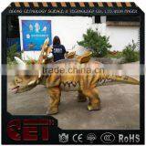 Walking Dinosaur Rides Riding Triceratops Dinosaur Animatronic Dinosaur Rides for Shopping Mall thumbnail-4