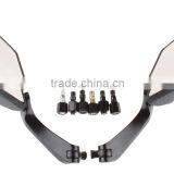 Soto Racing - Diamond Carbon Fiber Color Black Stem Motorcycle RearView Side Mirrors thumbnail-4