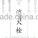 Outdoor Bump Protected Fire Hydrant With Wrench thumbnail-3