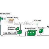 400W Wind Turbine Solar Hybrid Street Lights thumbnail-6