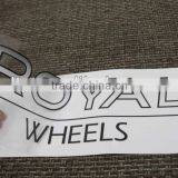 Wheels Logo Clear Sticker (M-A11) thumbnail-1