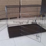 china dog cage small iron dog cage folding double dog cage