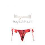 2016 The New Explosion Models Sexy Lady Bandage Split Bikini Swimsuit thumbnail-4