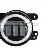 4 Inch Led Fog Light /Driving Auxiliary HeadLamp With DRL t for Jee-p Wrangle-r Dodge Magnum Journey Chrysler 300 PT Cruiser thumbnail-3