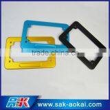 Classic Black Aluminium License Plate Tag Frame for Motorcycle/Scooter/Chopper/Bike thumbnail-2