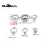Stainless Steel 304 Eye Bolt Screw For Lifting Machinery Fastener Hardware #FET013 thumbnail-1