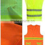 -layer PTFE Laminated Polyester Oxford Fluorescent Fabric With Windproof Waterproof Breathable Like Gore Tex for Satety Wear thumbnail-4