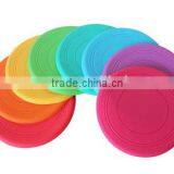 7" Pet Dog Soft Rubber Flexible Frisbee Disc Fetch Toy thumbnail-1