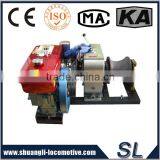 High Quality 5Ton Diesel/Gasoline Enginer Power Winch For The Wild Mountain Construction thumbnail-3