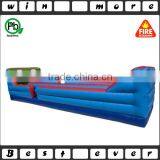 Dual-lane Inflatable Bungee Run Basketball Hoops