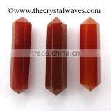 Red Chalcedony Wholesale Double Terminated Pencil Point Khambhat Gujarat India thumbnail-1