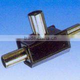 CATV Splitter Black Color Brass Material Nickel Plating Rohs Comliant