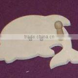 2014 New Dolphin Shape Wooden Wall Hook for Sale