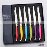 6pcs Steak Knife Set With PET Box thumbnail-1