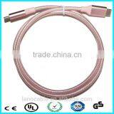 1m Braided Reversible 10Gbps USB 3.1type-c to Type-c Cable thumbnail-1