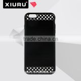 2 in 1 Fence Look TPU PC Mobile Phone Case For Iphone 6 6P XR-PC-106