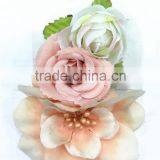 2016 New Design Graceful Fabric Flower Hair Clip Set thumbnail-5