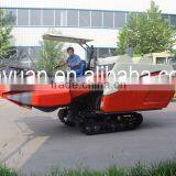 Double Thresher Rice Combine Harvester 4LZ-2.3 Big Grain Tank thumbnail-5