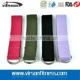 D-Ring Belt Waist Leg Fitness 180CM Adjustable Yoga Stretch Strap thumbnail-5