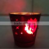 electric plating candle holder cup