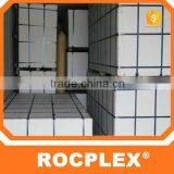 Rocplex Brand 18mm One Time Hot Press Film Faced Marine Plywood Shuttering Plywood for Construction thumbnail-4
