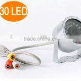 RY-7017 LOW PRICE CHEAP 30 IR LED CCTV COLOUR WATERPROOF MINI DOME CAMERA