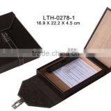 Custom Leather Travel Cigar Case thumbnail-1