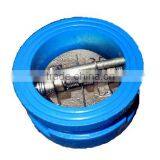 Good Quality Ductile Iron Wafer Type Butterfly Check Valve