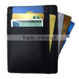 Men's RFID Blocking Genuine Leather Wallet ID Men thumbnail-1
