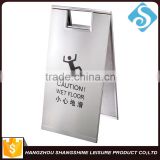 Collapsible Stainless Steel Sign