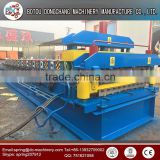 Used color steel metal roof panel roll forming machine / ibr sheet/tile roll forming machine