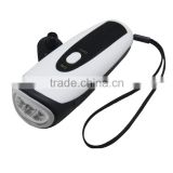 flashlight Rubber handle flash led light,battery led flashlight torch,Mini 3Led Flashlight