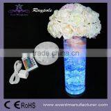 10cm Circle Shape AA Battery Powered Wedding Decoration Table Centerpiece Led Illuminated Vase Base thumbnail-4
