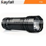 zoom zoomable flashlight for diving P30 model
