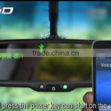 Bluetooth Rear View Mirror Built in Microphone Car Handsfree Kit Rear View Mirror Monitor thumbnail-3