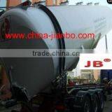 Tri-axle steel fuel tanker trailer/LPG tanker trailer