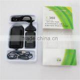 No MOQ 2 Batteries+1 Charger+1 USB Cable For Xbox 360 Wireless Controller Game Xbox360 Popular for Wholesales