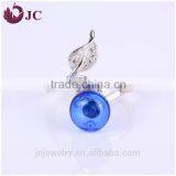 Wholesale Aromatherapy Essential Oil Ring 925 Sterling Silver Ring Jewelry for Women thumbnail-1